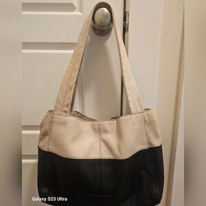 American Leather Co Shoulder Bag.